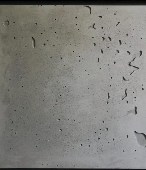 3D-панель гіпсова декоративна Лофт під бетон 600х600x15 мм Сірий (30775377) - фото 2 3D-панель гіпсова декоративна Лофт під бетон 600х600x15 мм Сірий (30775377) - фото 2