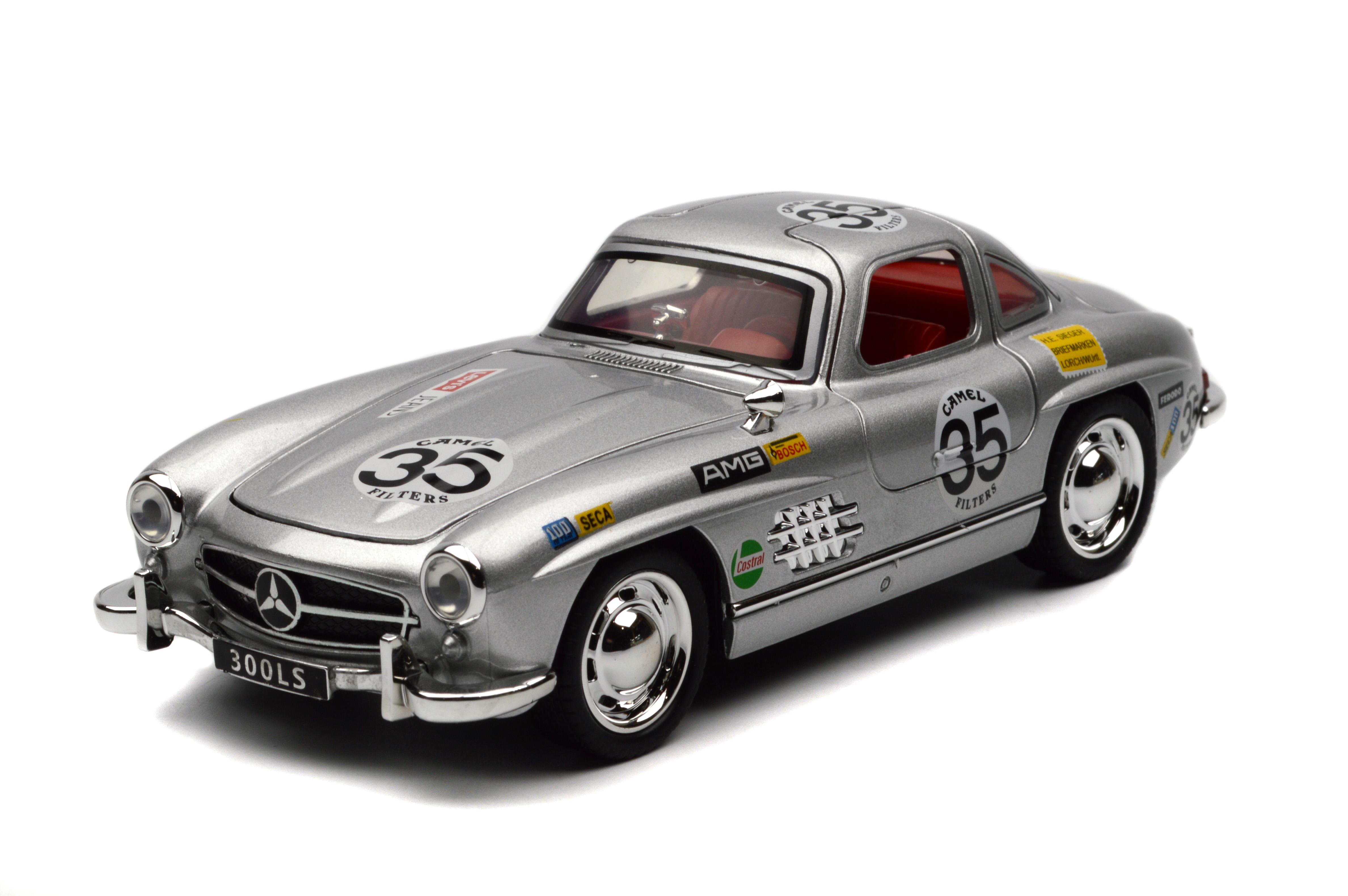 Модель металлическая АвтоЭксперт 5634-80 Mercedes-Benz 300SL 1954 1:32 звук/свет/инерция/открывающаяся дверь