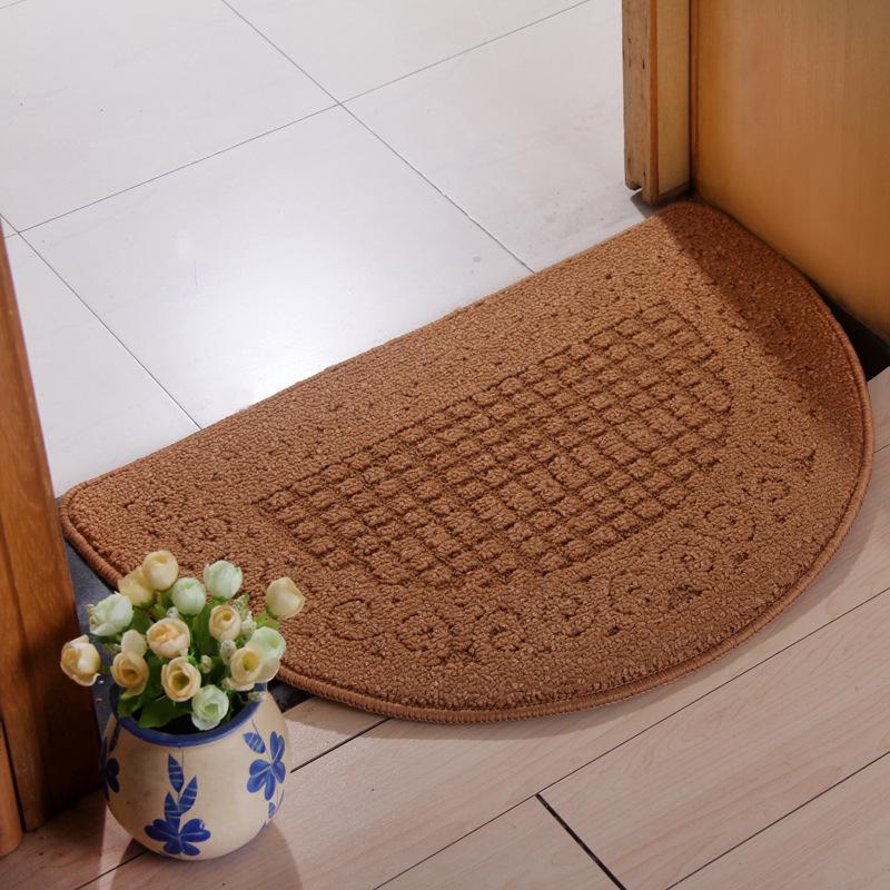 Коврик придверный полукруглый 14231 48х78 см Кофейный (4705750) Коврик придверный полукруглый 14231 48х78 см Кофейный (4705750)
