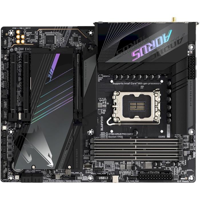 Материнская плата Gigabyte Z790 AORUS PRO X Wi-Fi7 - фото 2