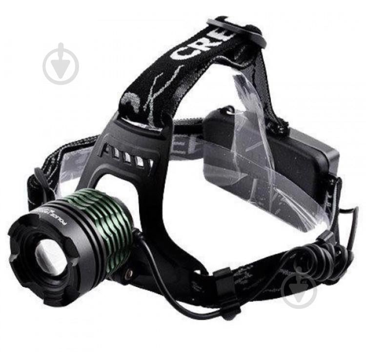 Налобный фонарь Рolice BL-2188-T6 2x18650 Черный