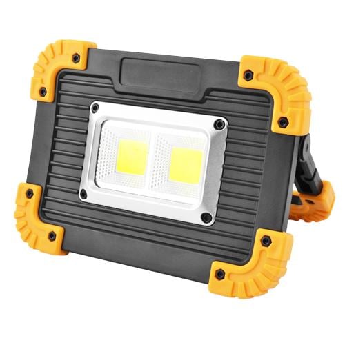 Прожектор світлодіодний L812-20W-2COB 1W ЗУ-microUSB - фото 1