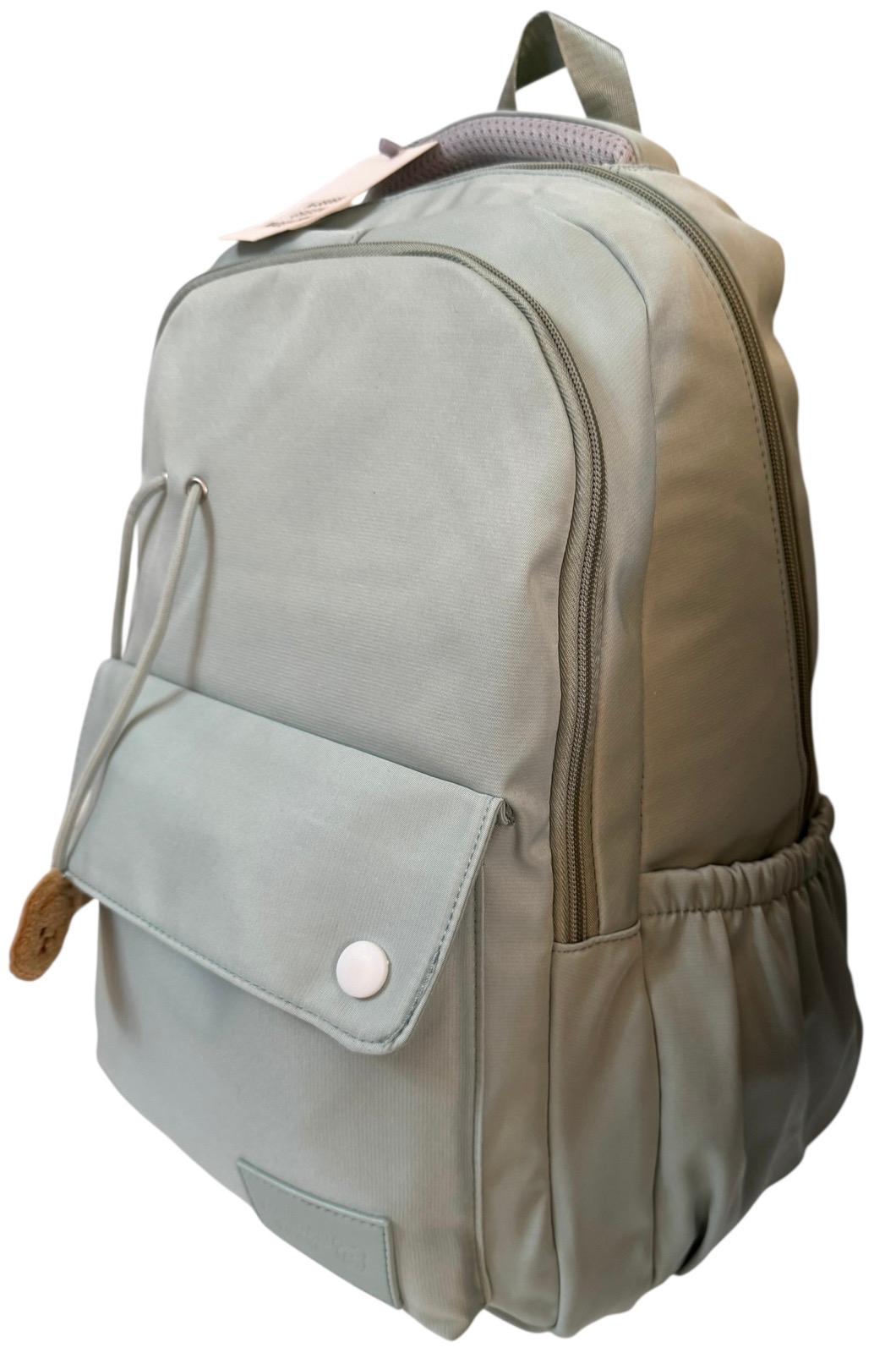 Рюкзак школьный с тремя отделениями Мятный (8806G) - фото 3 Рюкзак школьный с тремя отделениями Мятный (8806G) - фото 3