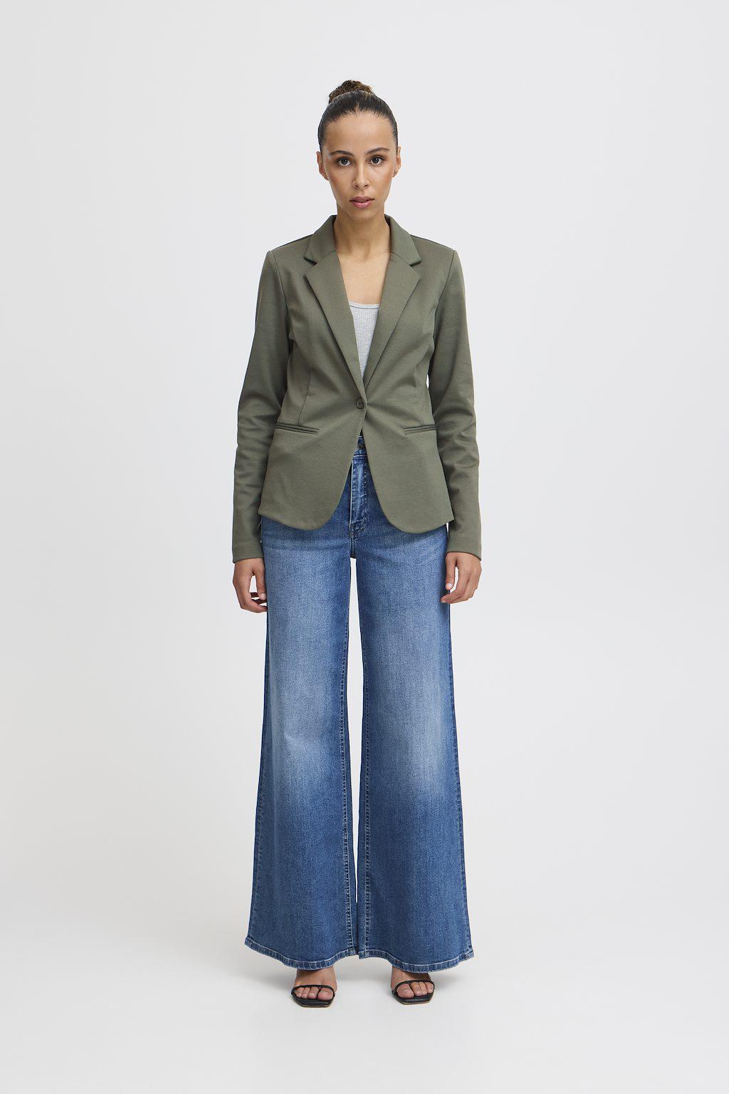 Жакет S Зелений приглушений (1523657wer) - фото 2