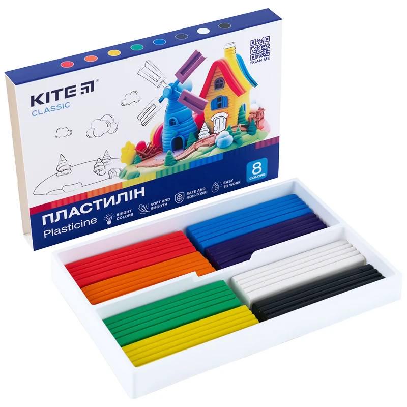 Пластилін KITE Classic 8 кольорів 160 г 4063276208392 (K-082 67726) - фото 2