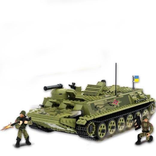 Конструктор военный Iblock Транспортер MT-ЛB 763 дет. (28444241)