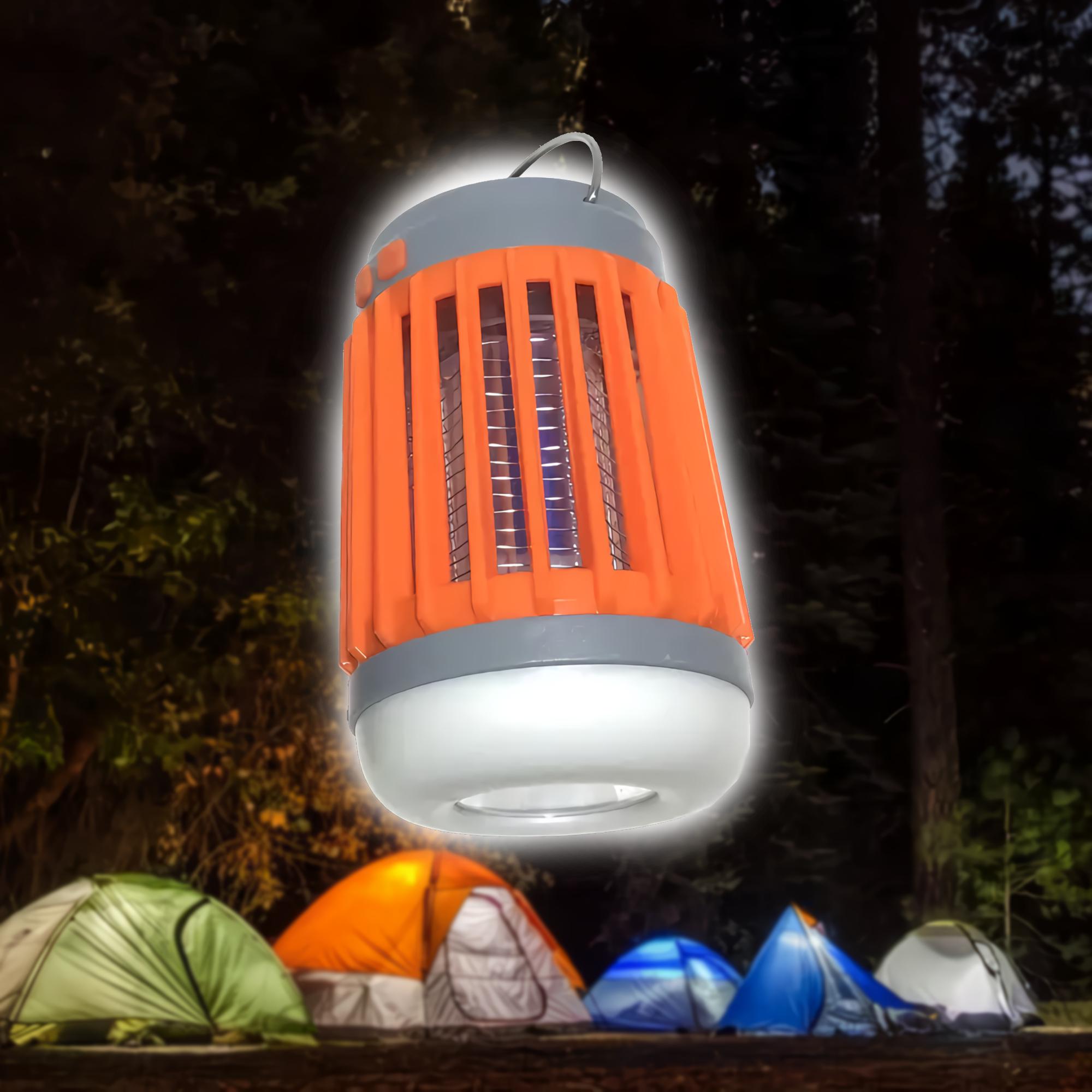 Акумуляторна LED лампа від комарів SunLight 2в1 W851 Помаранчевий - фото 3 Акумуляторна LED лампа від комарів SunLight 2в1 W851 Помаранчевий - фото 3