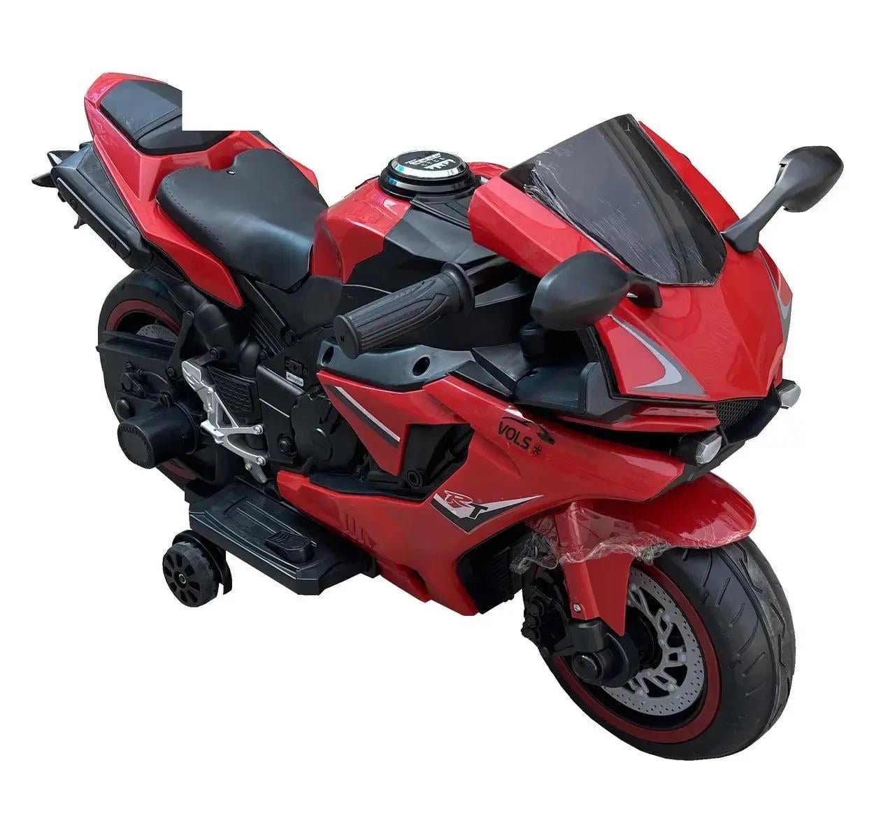 Мотоцикл детский на аккумуляторе VOLSO VS1900R 12V от 5 лет 40 Вт Красный