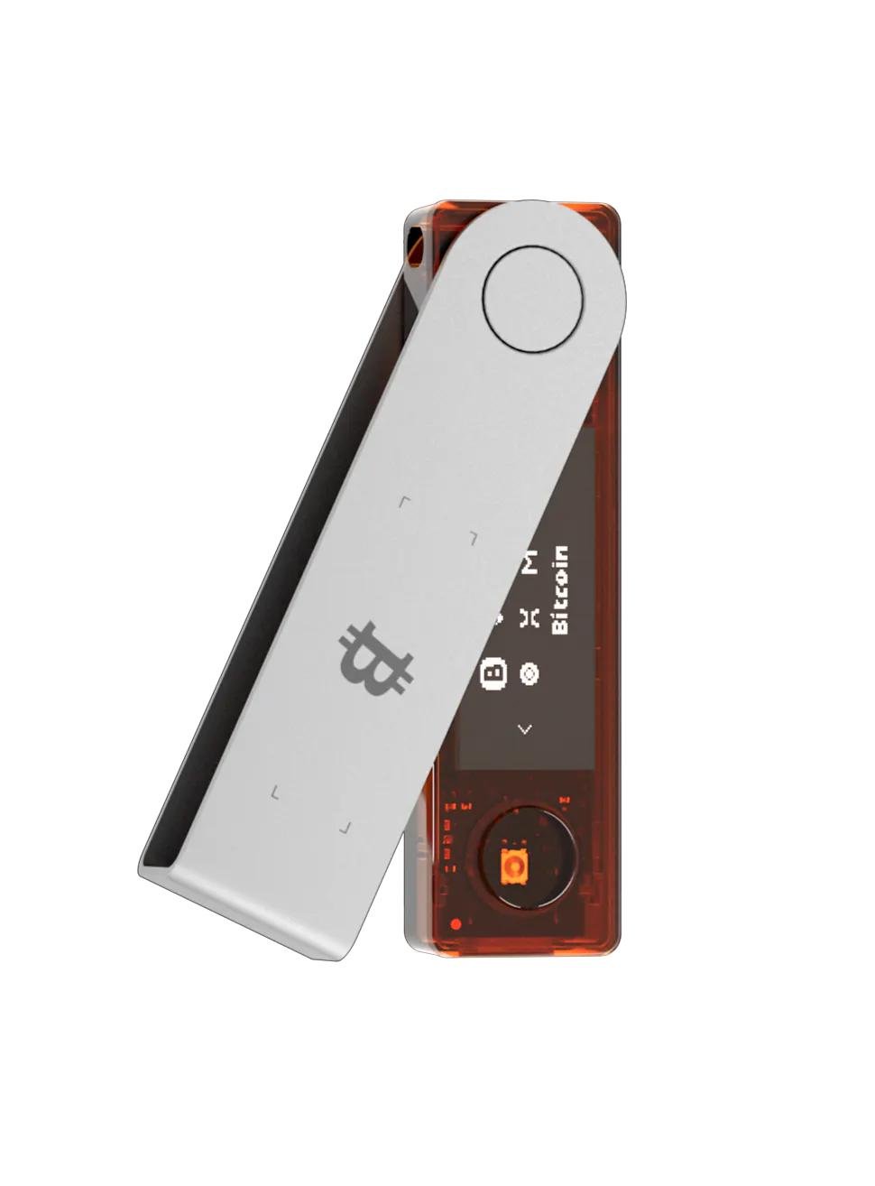 Кошелек для криптовалют Ledger Nanox BTC Orange (LNXOBTC) - фото 3 Кошелек для криптовалют Ledger Nanox BTC Orange (LNXOBTC) - фото 3