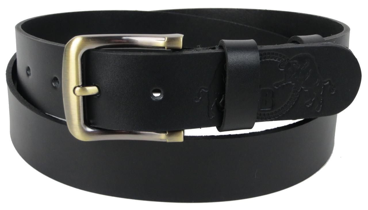 Ремень мужской под джинсы Skipper 1502-38 кожаный 3,8 см Черный Ремень мужской под джинсы Skipper 1502-38 кожаный 3,8 см Черный