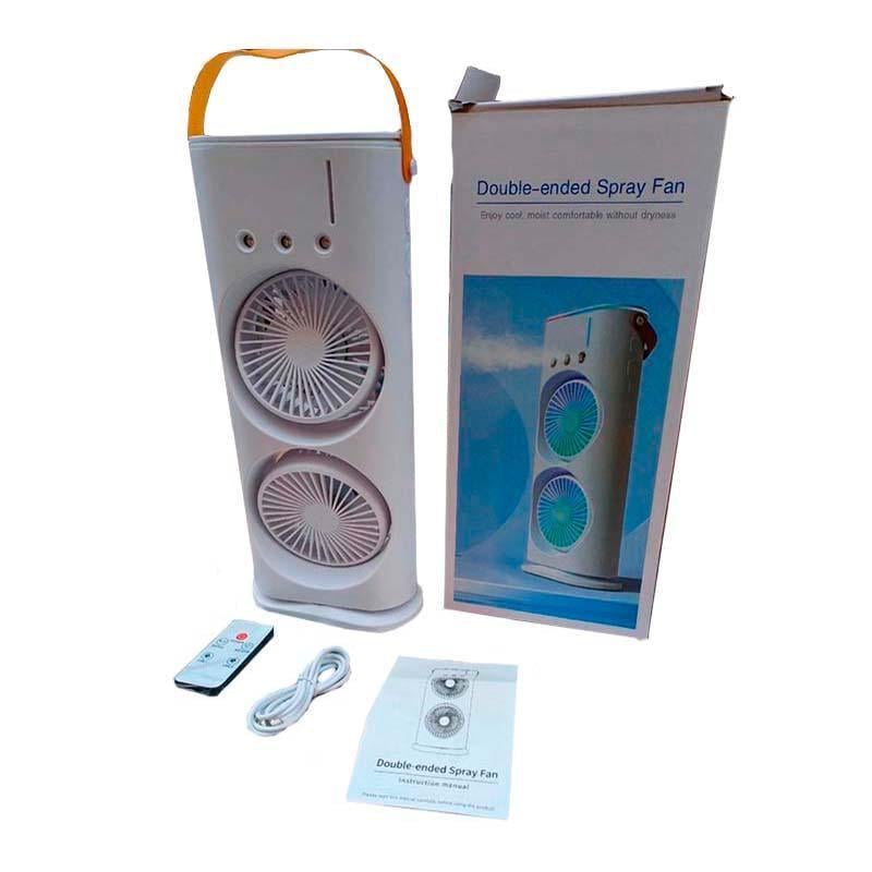 Увлажняющий вентилятор Double-ended Spray Fan аккумуляторный с распылителем водяного тумана (VV-23-M2) Увлажняющий вентилятор Double-ended Spray Fan аккумуляторный с распылителем водяного тумана (VV-23-M2)