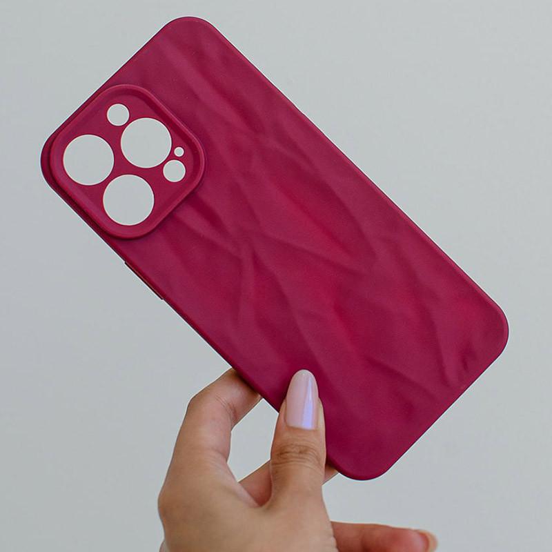 Протиударний Чохол TPU Texture для Apple iPhone 12 Pro Max Red - фото 3