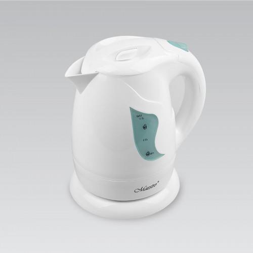 Электрочайник Maestro MR-011 850 Вт 1 л Белый/Зеленый (21-53-59870-01)