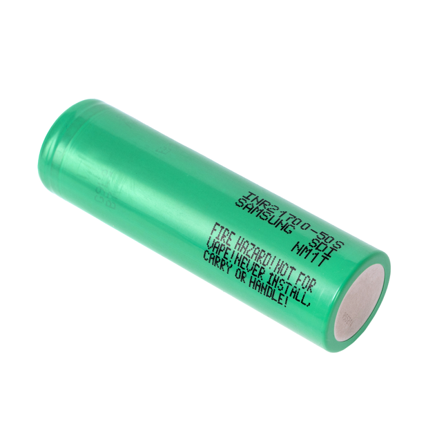 Аккумулятор 21700 Samsung 50S 5000 mAh высокоточный 50А (17626)