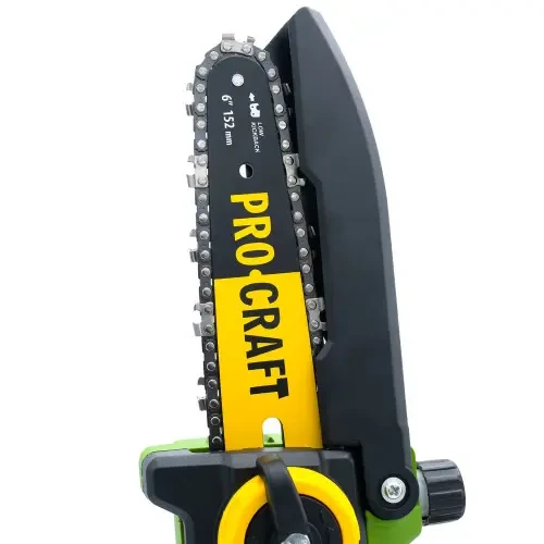 Пила аккумуляторная мини Procraft PKA32Li с 1 АКБ/2 шины/2 цепи - фото 4