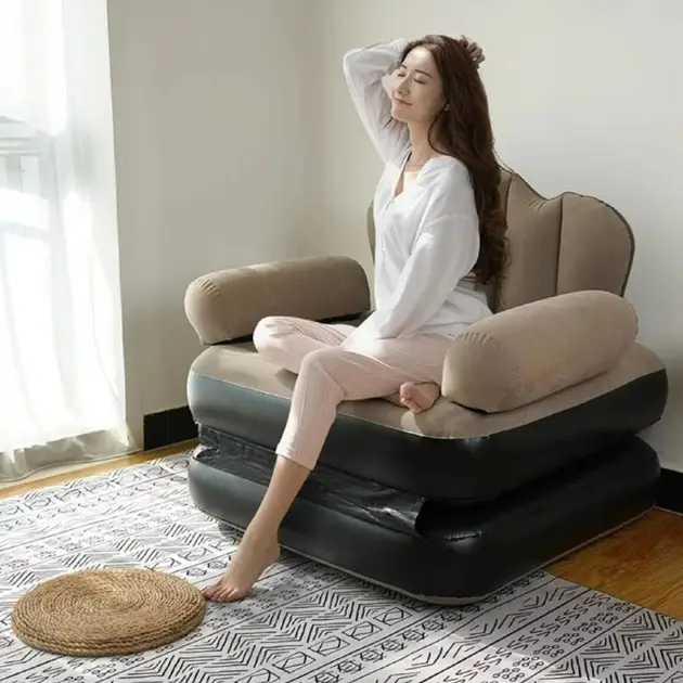 Кресло-кровать надувное с насосом (23739589) - фото 6 Кресло-кровать надувное с насосом (23739589) - фото 6