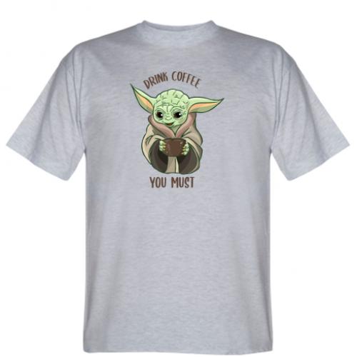Футболка мужская Yoda and coffee L (4120867-4-105031-L)