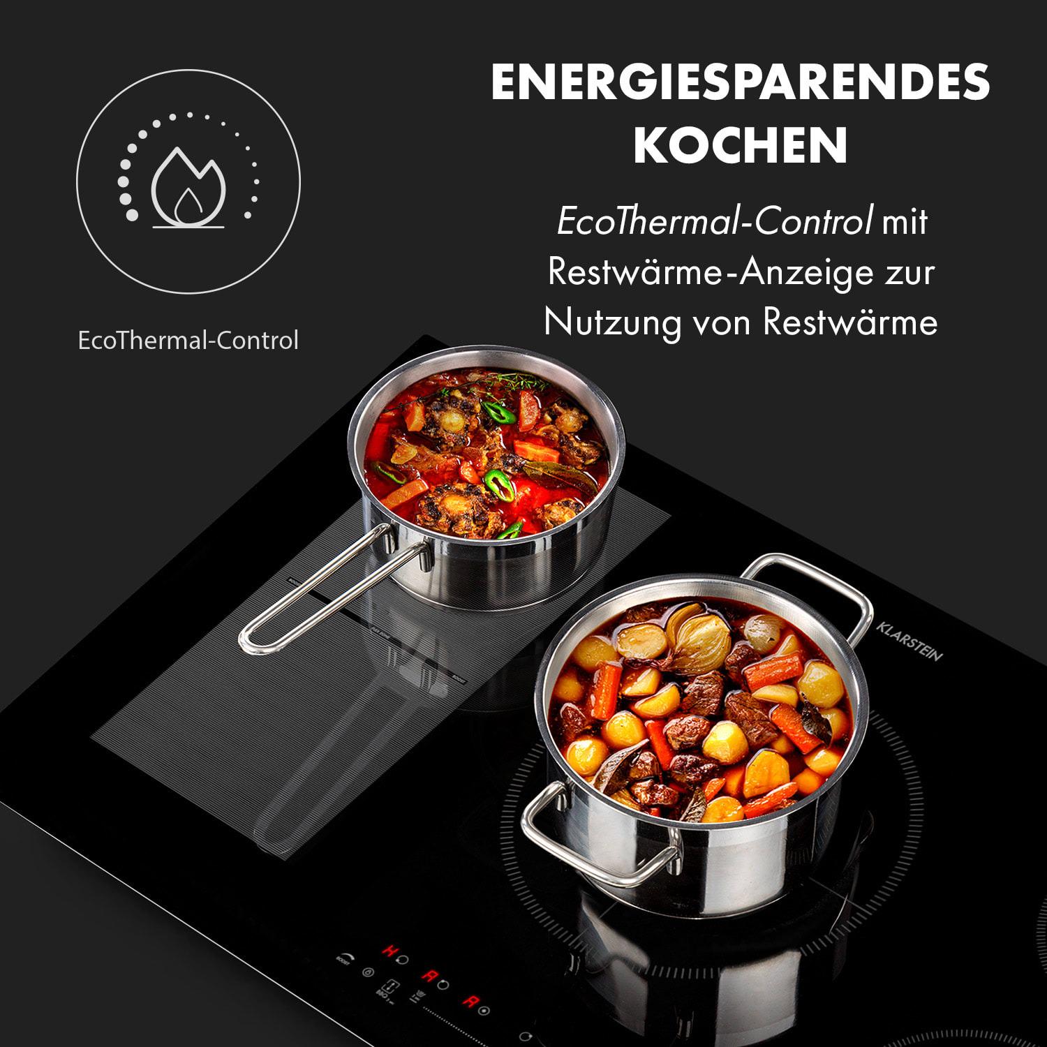 Варочная поверхность индукционная KLARSTEIN Delicatessa 90 Hybrid (10035181) - фото 3 Варочная поверхность индукционная KLARSTEIN Delicatessa 90 Hybrid (10035181) - фото 3