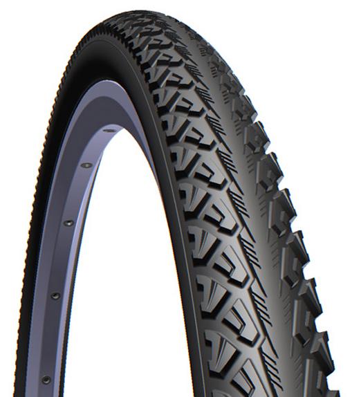 Покрышка велосипедная RUBENA Classic SHIELD V81 Clever Face 26"x1,75"x2/47-559 Черный (TIR-O9-01)
