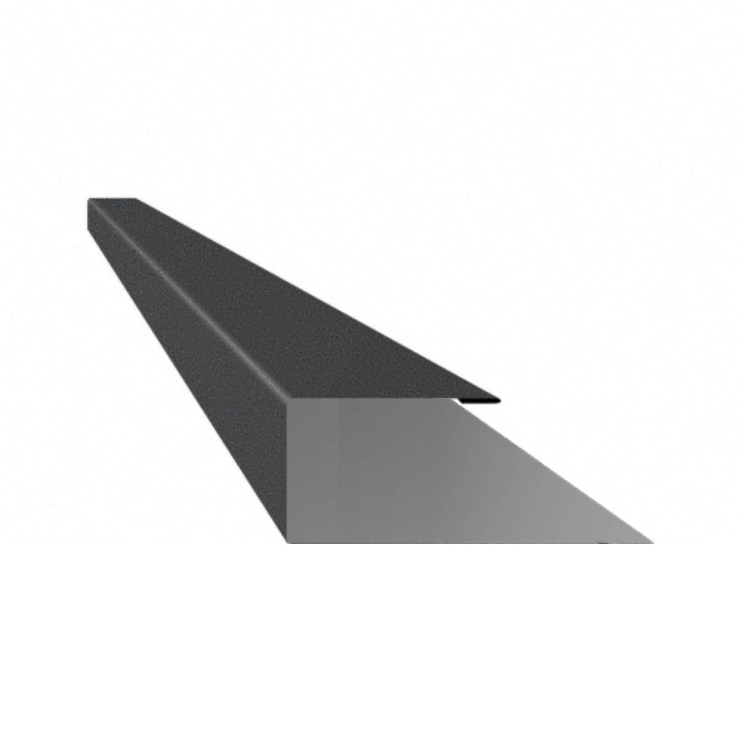 J-планка Partner 10х2000 з матовим покриттям Ral 7016 мат Темно-сірий (378339873) - фото 1 J-планка Partner 10х2000 з матовим покриттям Ral 7016 мат Темно-сірий (378339873) - фото 1