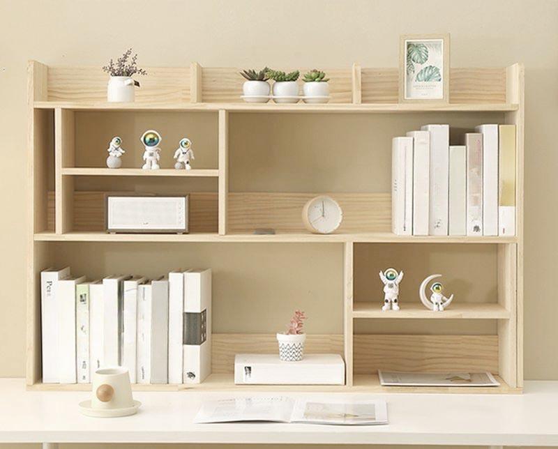 Полка-надстройка настольная из дерева Линшоу бланже (АКД-022601)