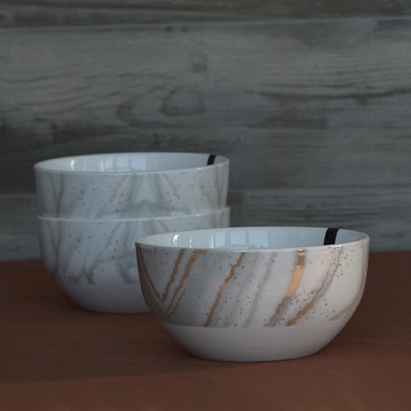 Набор посуды Ardesto Sparkle 24 пр. Золотой - фото 2