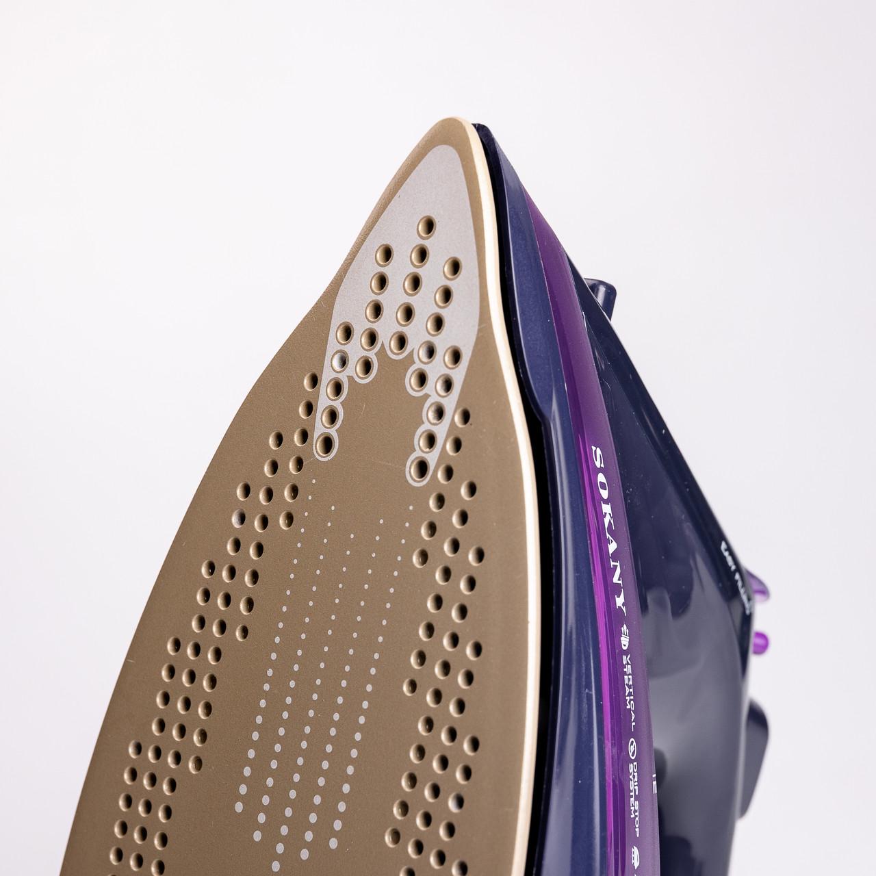 Утюг ручной паровой Sokany беспроводной для одежды 2400 Вт (5699) - фото 20