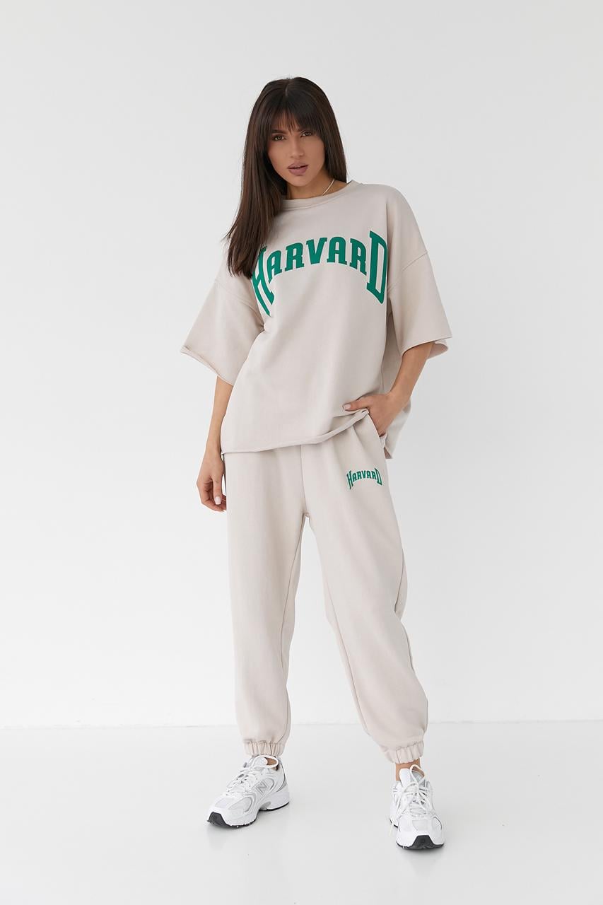 Спортивный костюм "Harvard" L Бежевый (10347524)