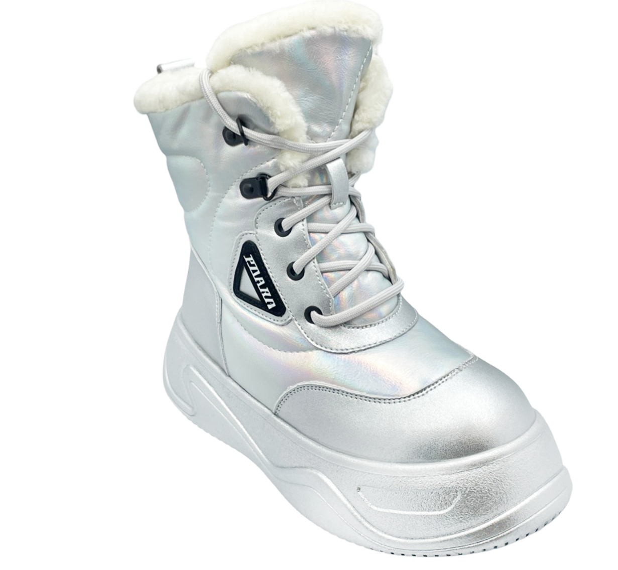 Ботинки зимние для девочек TOM.M B01182/33 р. 33 Серый