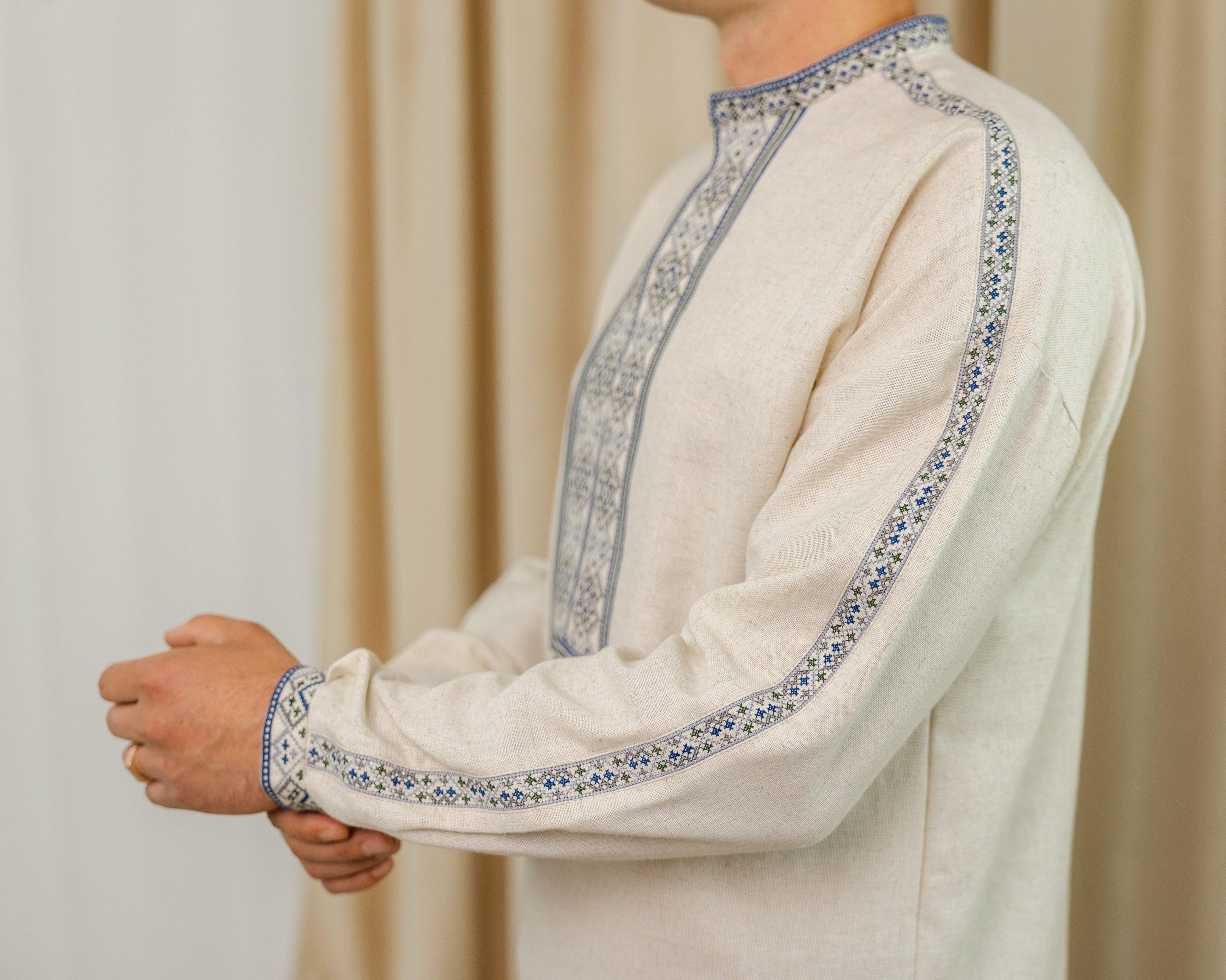 Рубашка-вышиванка мужская XRmaster Сокол 3XL (0002201-XXXL) - фото 7