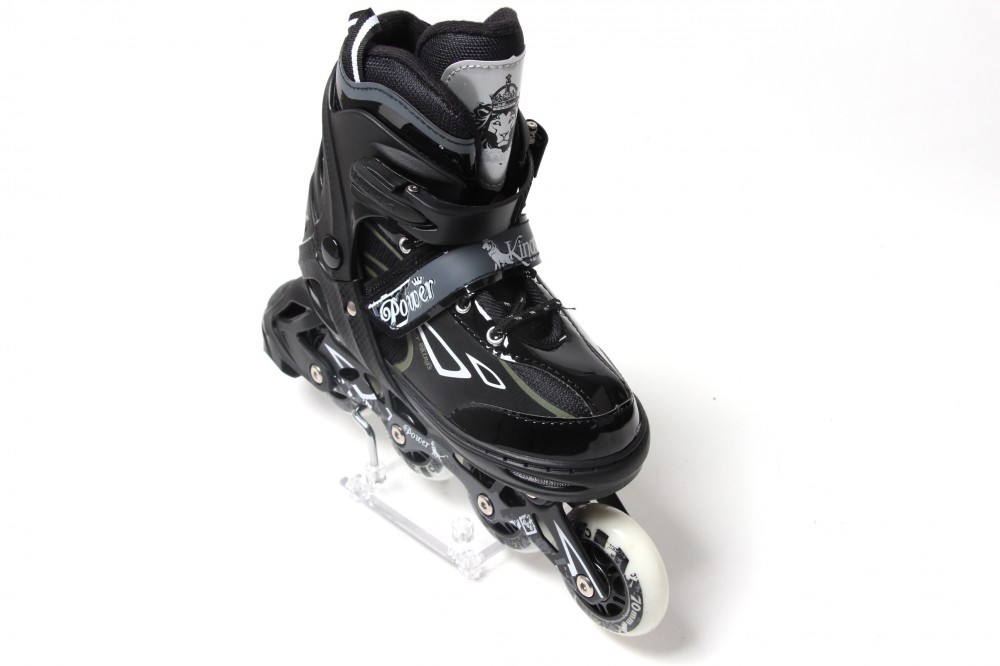 Ролики детские Power KING р. 38-42 Черный (2T3011)