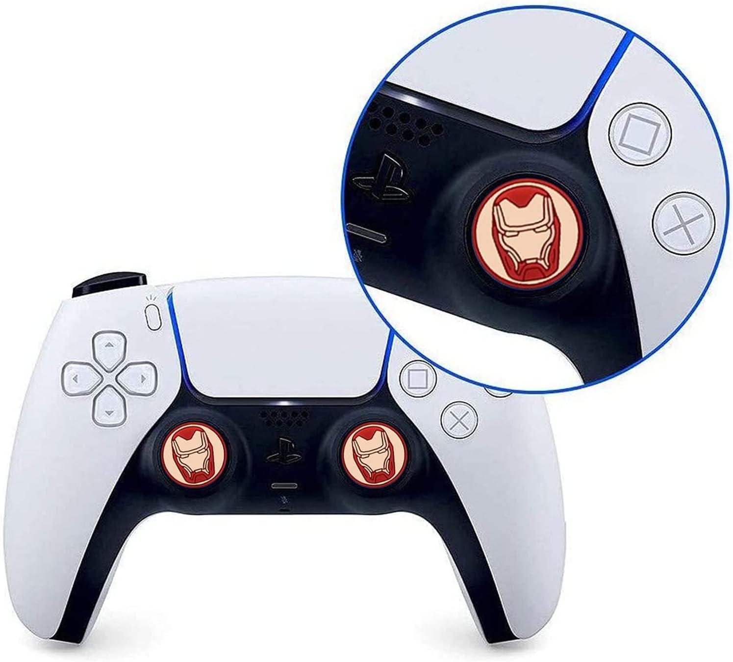 Накладки для джойстика Playstation PS3/PS4/PS5/Xbox силиконовые 2 шт. Ironman - фото 2 Накладки для джойстика Playstation PS3/PS4/PS5/Xbox силиконовые 2 шт. Ironman - фото 2