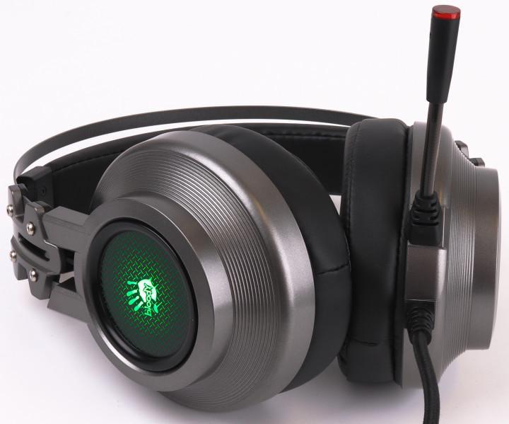 Наушники A4tech Bloody G525 Gray - фото 2 Наушники A4tech Bloody G525 Gray - фото 2