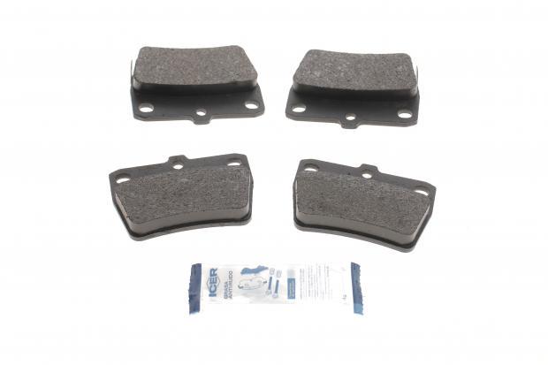 Колодки тормозные задние ICER для Toyota Rav4 II 00-05 (181520)