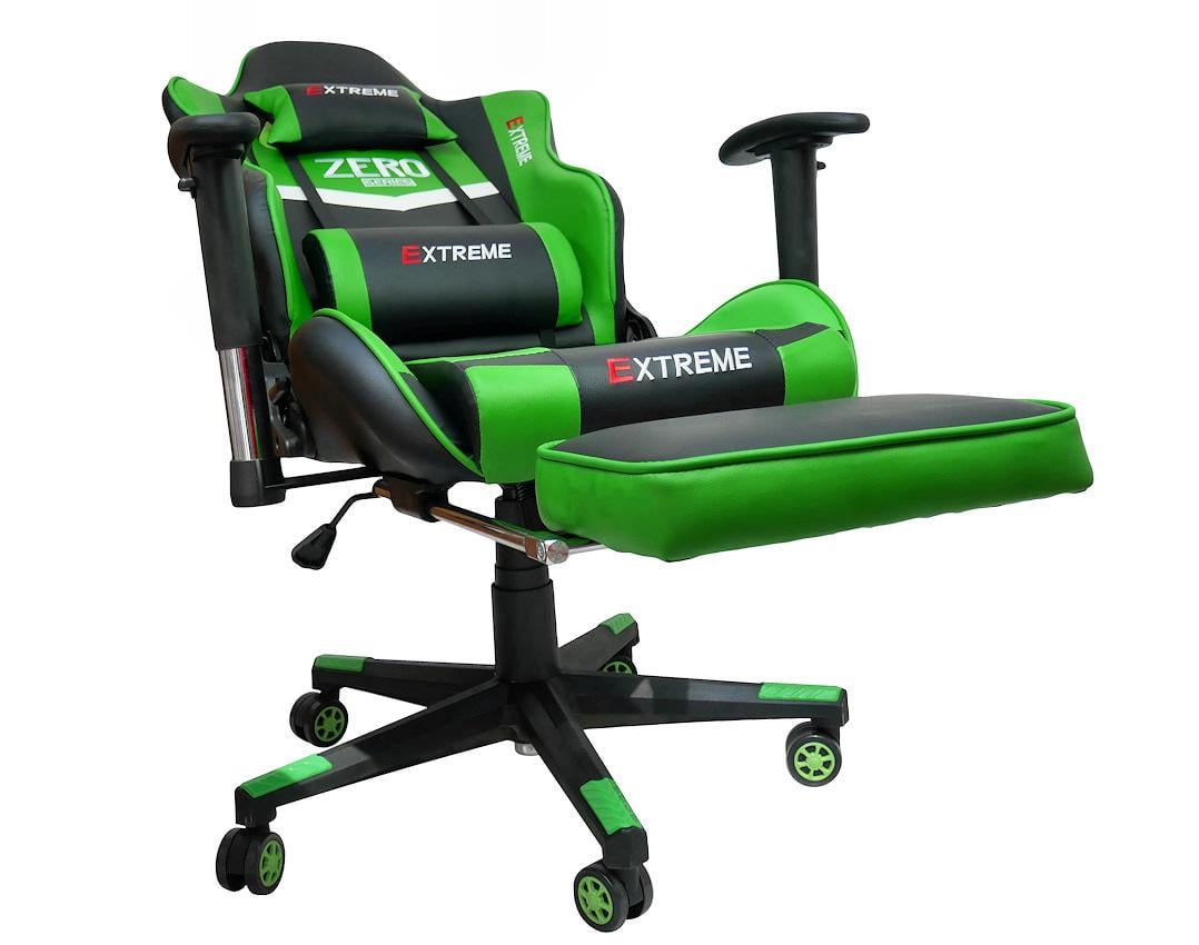 Кресло компьютерное геймерское Extreme Zero Черный/Зеленый (10629786) - фото 14 Кресло компьютерное геймерское Extreme Zero Черный/Зеленый (10629786) - фото 14