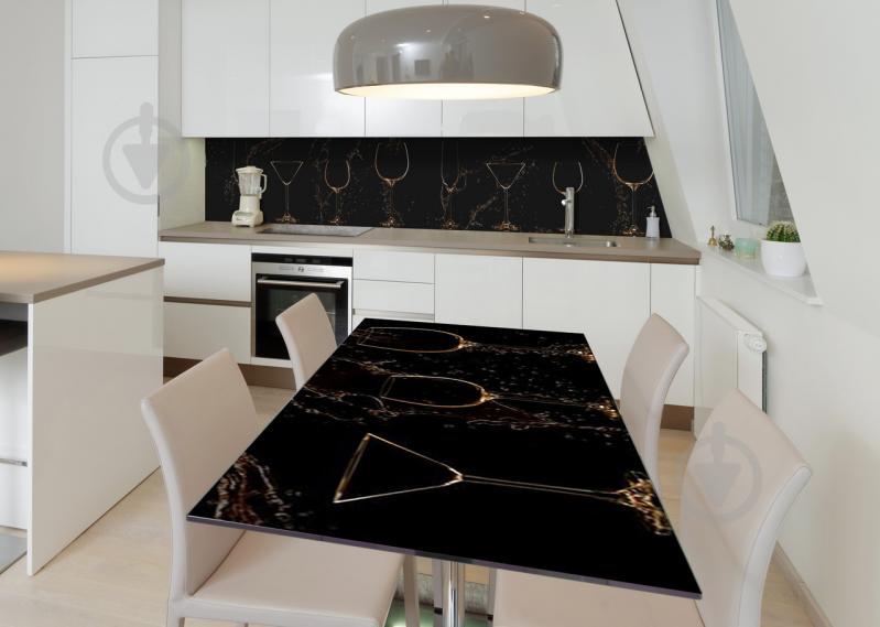 Наклейка 3Д виниловая на стол Zatarga «Брызги напитков» 600х1200 мм (Z182546st) Наклейка 3Д виниловая на стол Zatarga «Брызги напитков» 600х1200 мм (Z182546st)