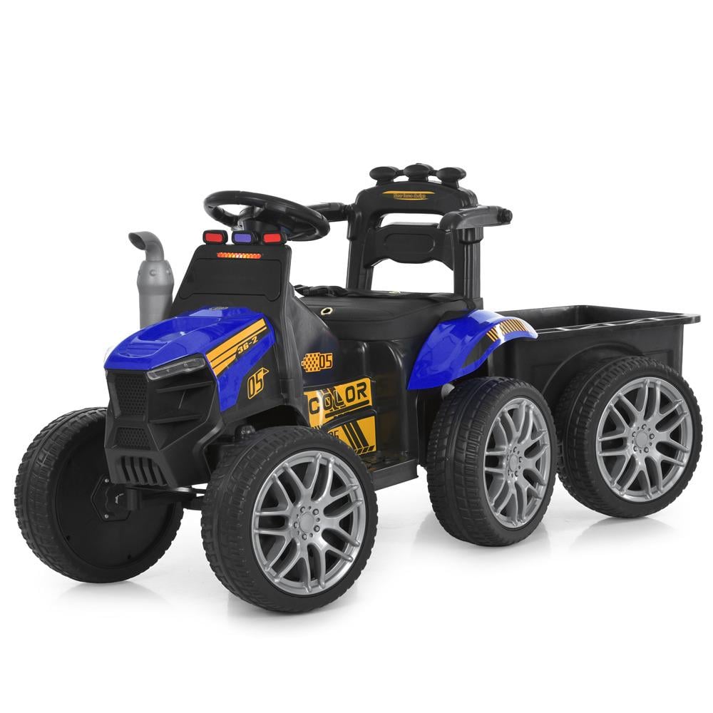 Электротрактор детский Bambi M 6219EBLR-4 Синий (1876941690)