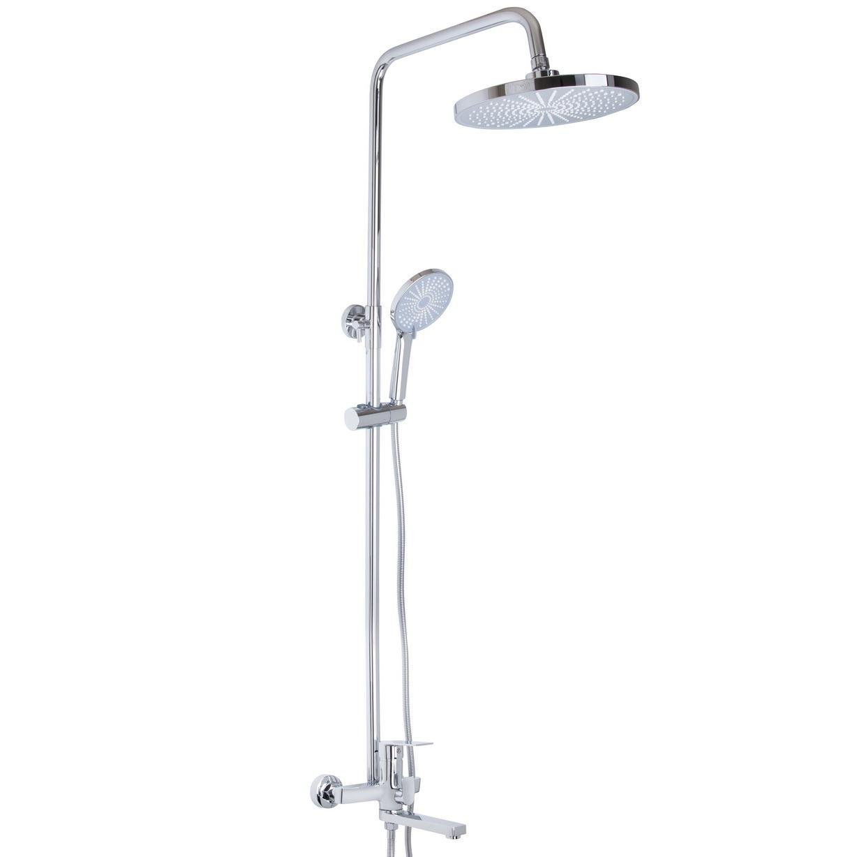 Душова система із змішувачем Q-tap Aries QTARI1112CRM47606 Хром (254066)