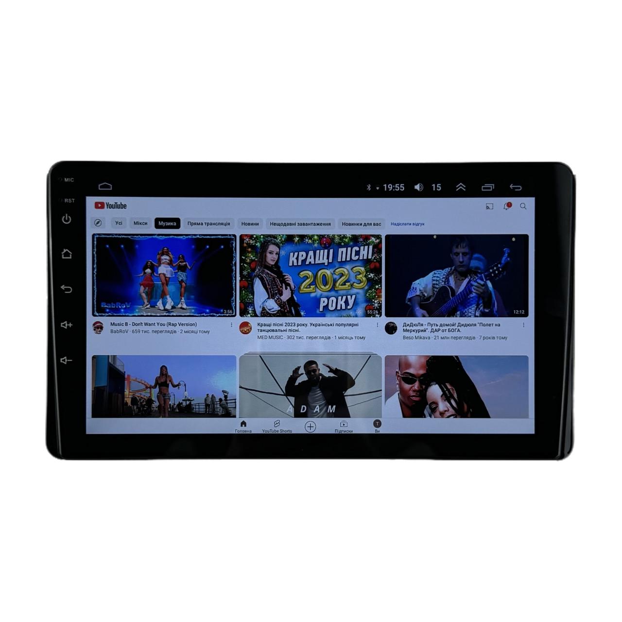 Автомагнітола для Toyota Highlander 4 XU70 2019-2021 4/64 Гб/8 ядер/XYAuto/4G/DSP/CarPlay/Android (М-ТК1090-9-М4)