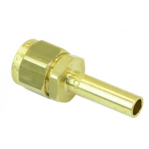 Фитинг переходник для пластиковой трубки прямой Faro из D8 mm на D6 mm (2883)