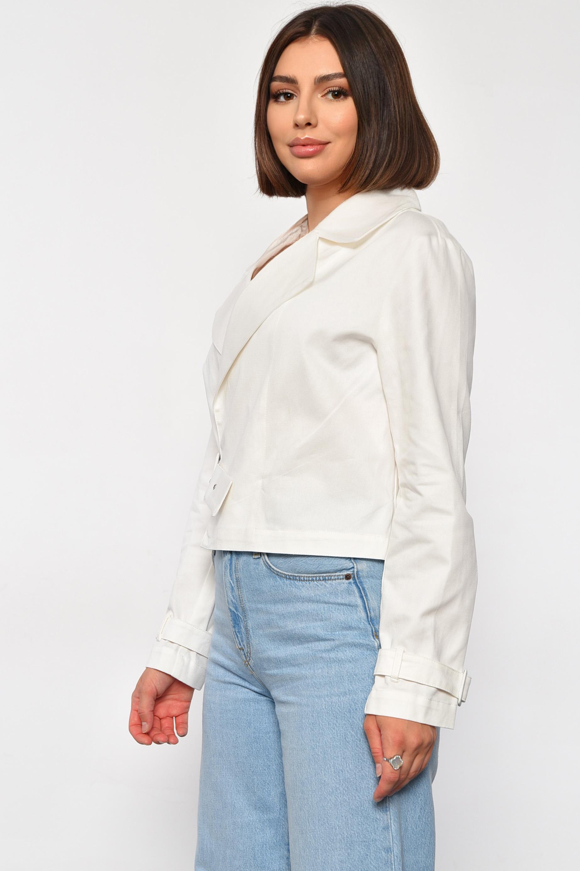 Пиджак женский р. 46 Белый (184391) - фото 2