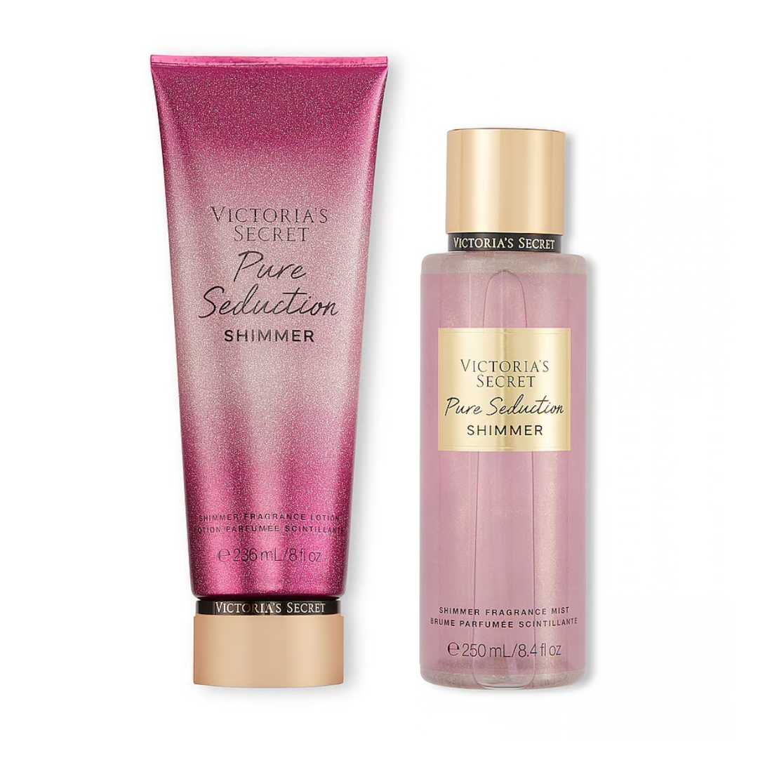 Набор косметический Victoria's Secret Pure Seduction Shimmer спрей 250 мл/лосьон 236 мл (2191099938)