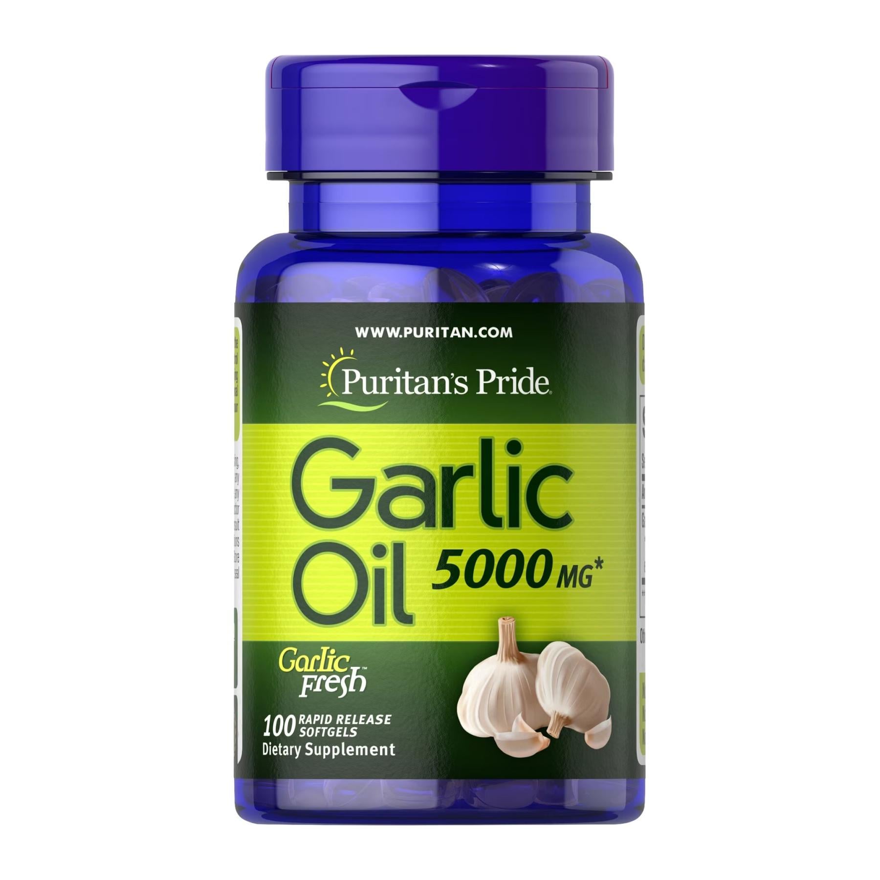 Натуральная добавка Garlic Oil 5000 mg 100 caps (2023-10-2095)