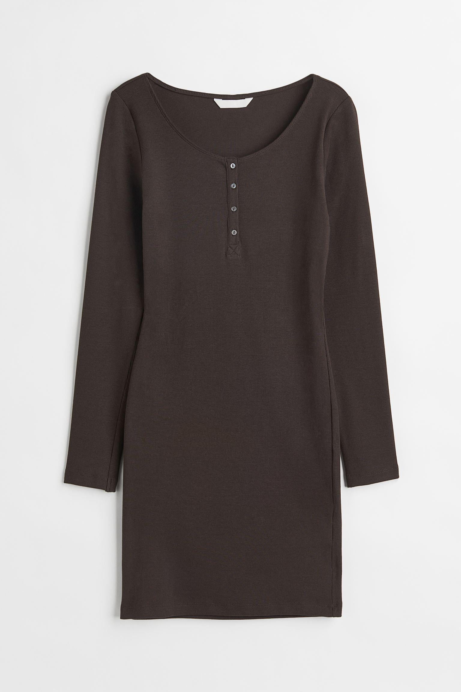 Сукня H&M S Темно-коричневий (A14061083594)