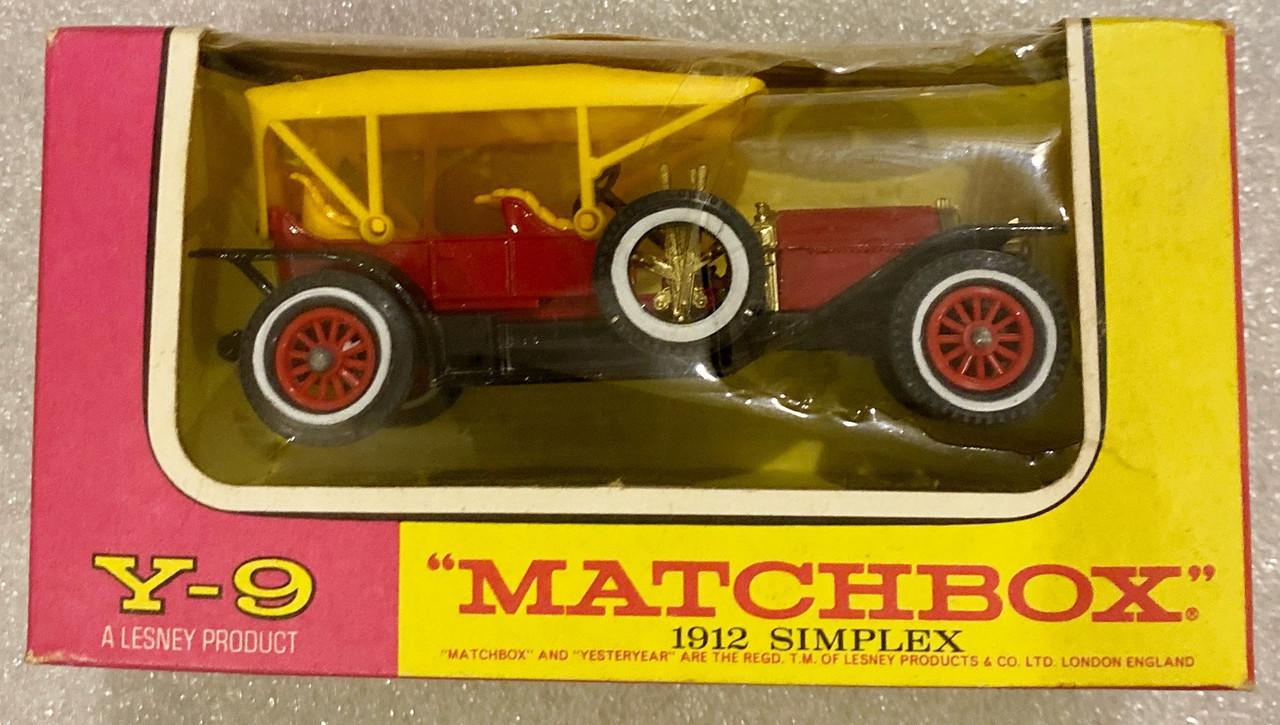 Игрушечная машинка Matchbox 1:48 1912 Simplex 1968 Models of Yesteryear Y-9 (MB-Y-9)