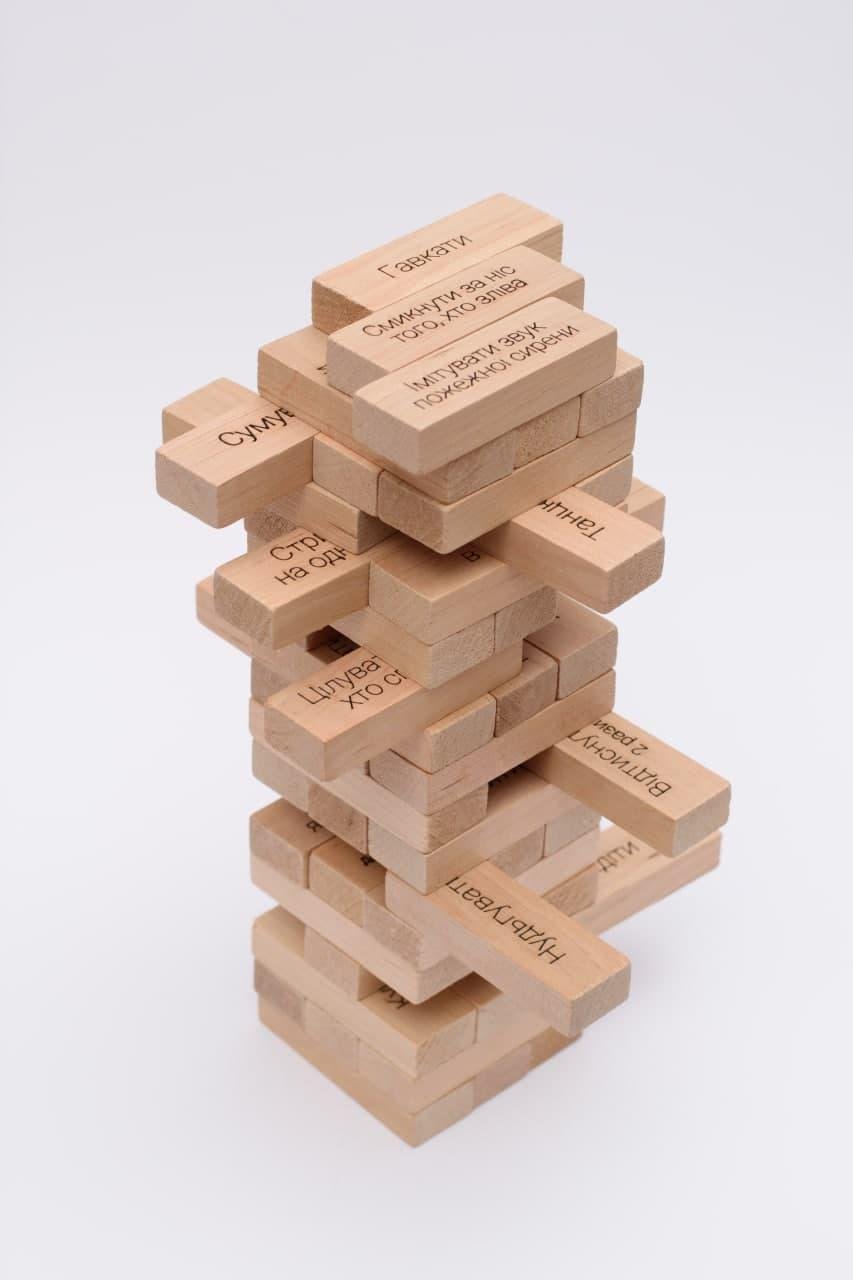 Гра Дженга емоджі Зробив Тато (RZ0022)