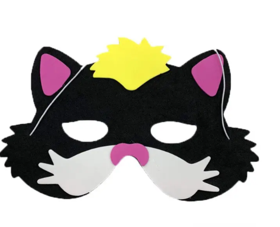 Маска детская Кот One size Разноцветный (3204/6)