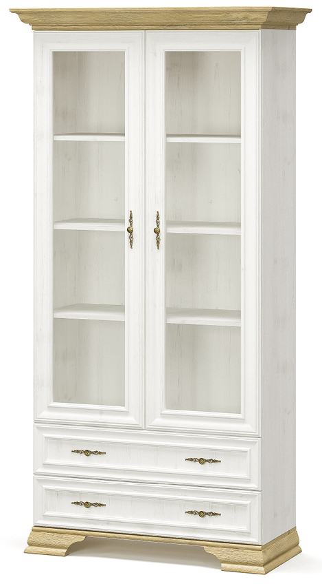 Шкаф Мебель Сервис Ирис 2В2Ш классический со стеклом 101х198 см Андерсон пайн/Дуб золотой (penal1_2V2Sh_Iris_MS) Шкаф Мебель Сервис Ирис 2В2Ш классический со стеклом 101х198 см Андерсон пайн/Дуб золотой (penal1_2V2Sh_Iris_MS)