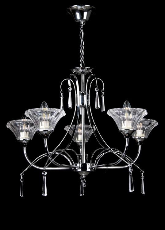 Люстра с плафонами Ray L76020/5 CR (IR006210)