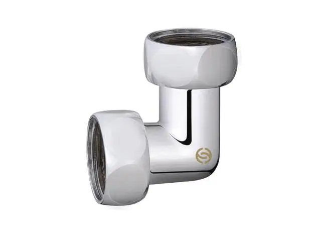 Уголок Aqua-World SF с накидной гайкой 3/4 ВВ Хром